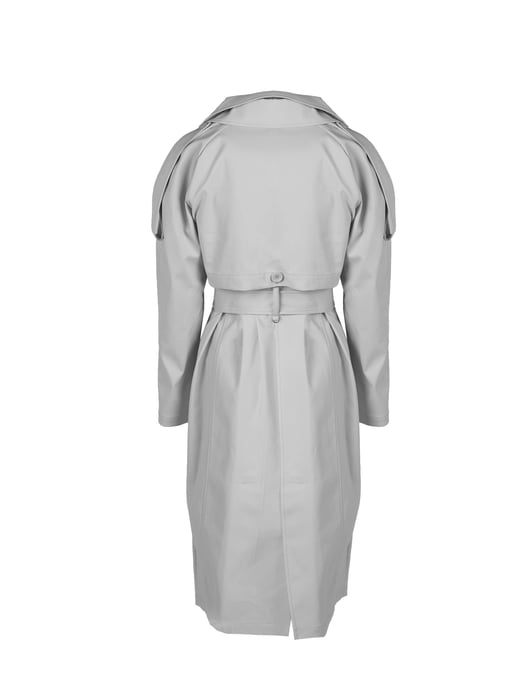 Patrizia Pepe Trench-coat Damen grau - Image 5