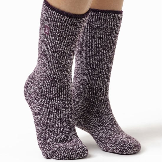 Heat Holders 2er-Pack Merinowoll-Thermosocken für Damen - Lila - Image 3