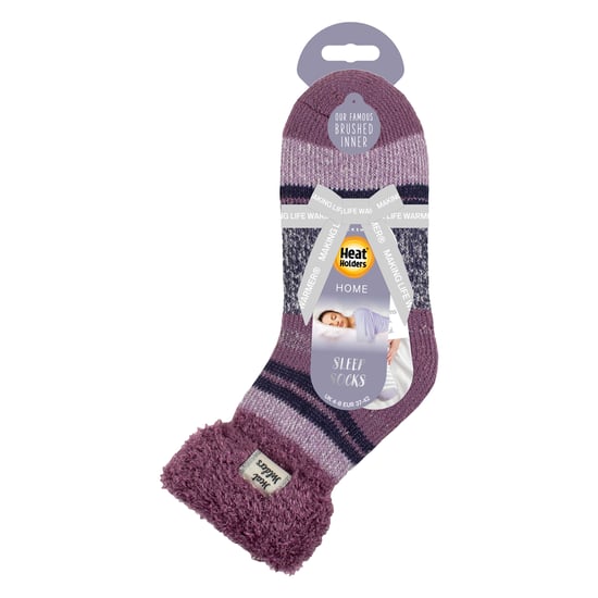 Damen Streifen Lounge-Socken mit Lurex - Image 2