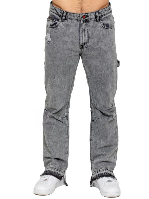 Enzo Milano | Herren Jeans mit geteiltem Saum - Image 2