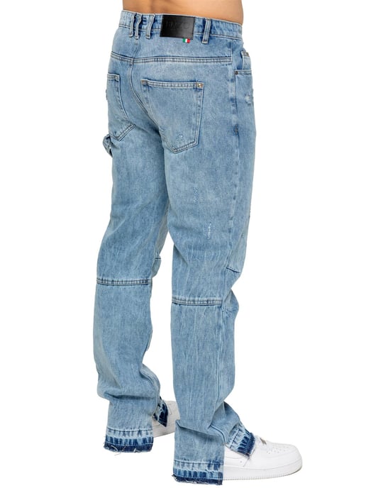 Enzo Milano | Herren Jeans mit geteiltem Saum - Image 3