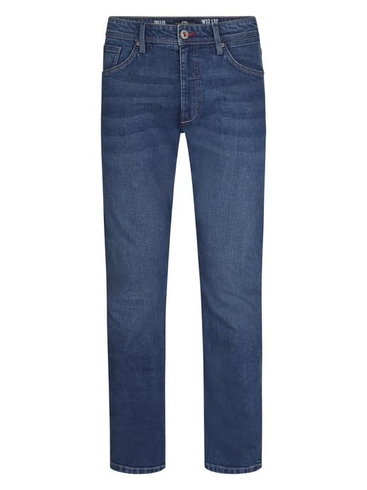 Petrol Industries - Tallis Tapered Fit Jeans Palmfront Herren - Blau - Image 1