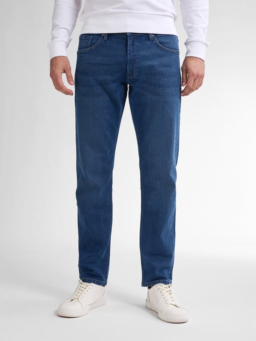 Petrol Industries - Tallis Tapered Fit Jeans Palmfront Herren - Blau - Image 3