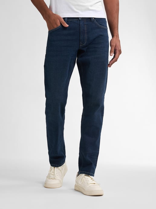 Petrol Industries - Tallis Tapered Fit Jeans Palmfront Herren - Blau - Image 3