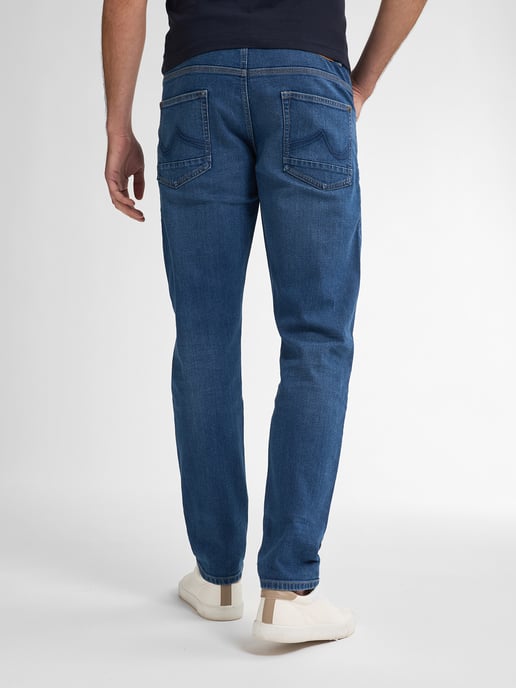 Petrol Industries - Sherborne Classic Slim Fit Jeans Palmstone Herren - Blau - Image 4