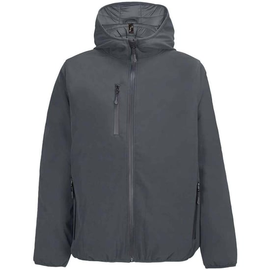 SOLS - "Falcon" Softshelljacke Wattiert für Herren (Holzkohle) - Image 1