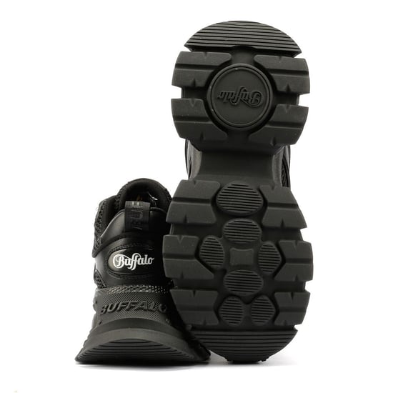 Buffalo Saturn Schnürschuhe Damen Schwarz - Image 4