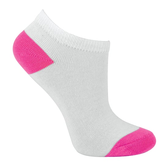 Sock Snob - 3 Paires Fille Chaussettes Basses Sports | Chaussettes Coton Courtes - Blanc - Image 3