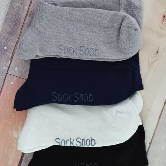 12 Paar Multipack Kinder Bambus Socken | Sock Snob | Childrens Plain Socks | Ideal Schule Socken für den Sommer für Mädchen & Jungen - Weiß - Image 4