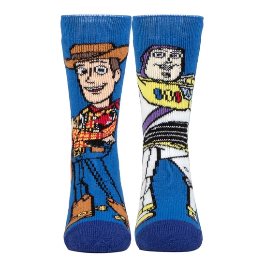 2 Paar Multipack Kinder Toy Story Socken | Wärmehalter | Neuheit Thermowarme Lustige Woody Disney Socken für Jungen - Toy Story - Image 3