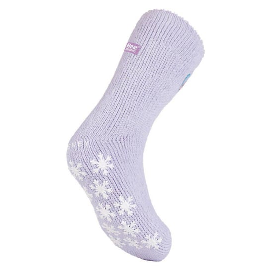 Wärmehalter - Kindercharakter rutschfeste 2.3 TOG Winter warme thermische Hausschuhsocken mit Greifern - Frozen Princess - Image 3