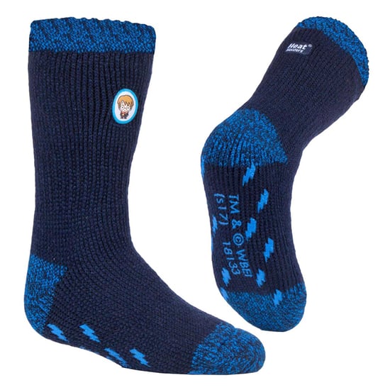 Wärmehalter - Kindercharakter rutschfeste 2.3 TOG Winter warme thermische Hausschuhsocken mit Greifern - Harry Potter Jungen - Image 3