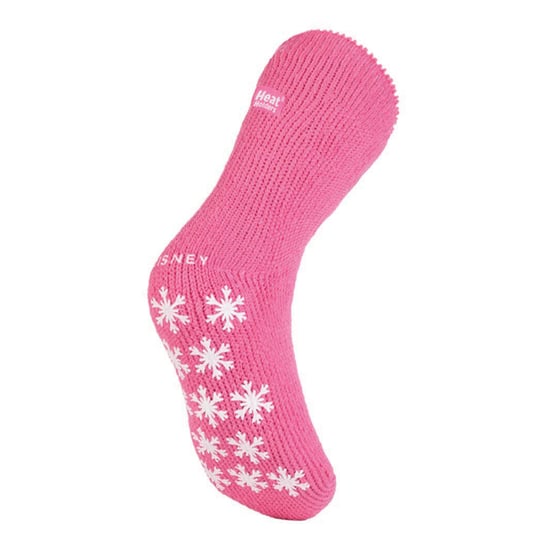 Wärmehalter - Kindercharakter rutschfeste 2.3 TOG Winter warme thermische Hausschuhsocken mit Greifern - Frozen Olaf - Image 3