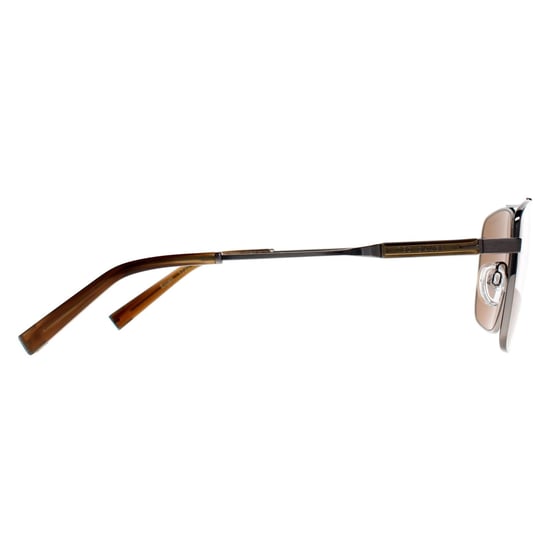 Ted Baker Rectangle Mens Shiny Light Gunmetal Brown TB1720 Elijah - Image 4