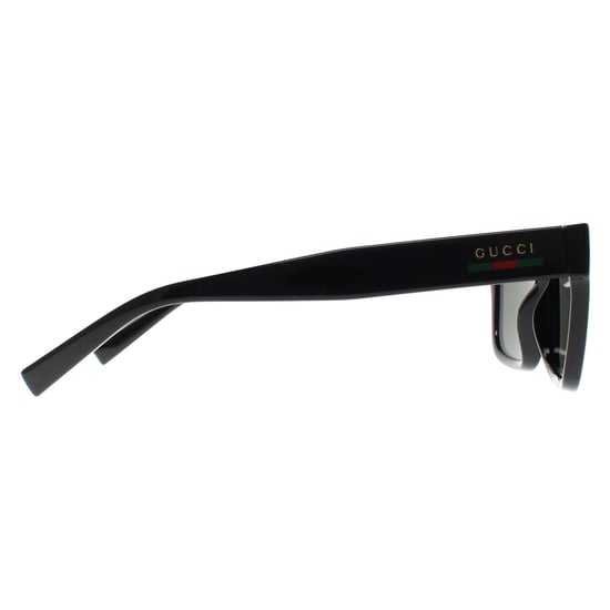 Gucci Square Womens Glänzend Schwarz Grau GG1857S - Image 4