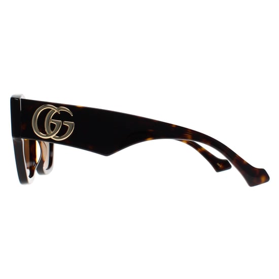 Gucci Cat Eye Damen Schildkröte Braun GG1422S - Image 3