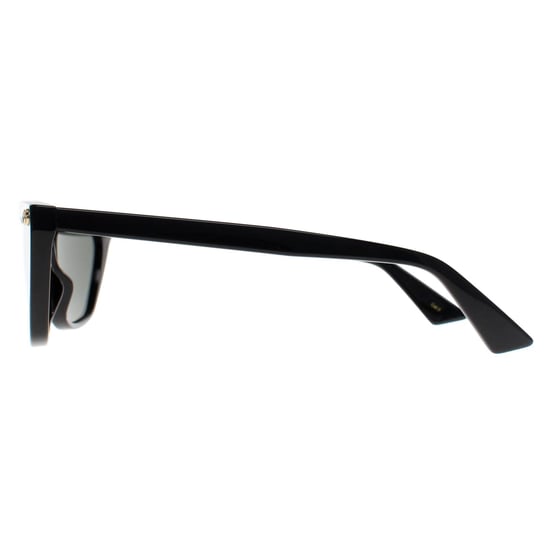 Gucci Cat Eye Damen Glänzend Schwarz Grau GG1815S - Image 3
