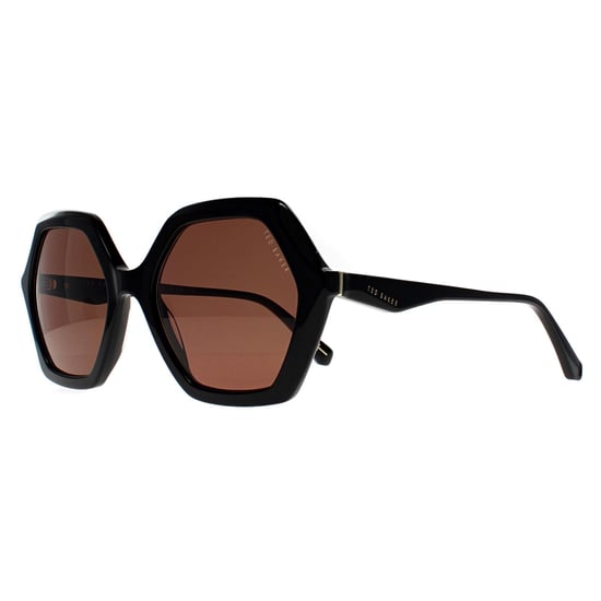 Ted Baker Butterfly Womens Schwarz Braun TB1736 Evie - Image 2