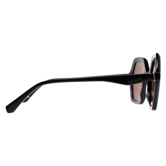 Ted Baker Butterfly Womens Schwarz Braun TB1736 Evie - Image 4