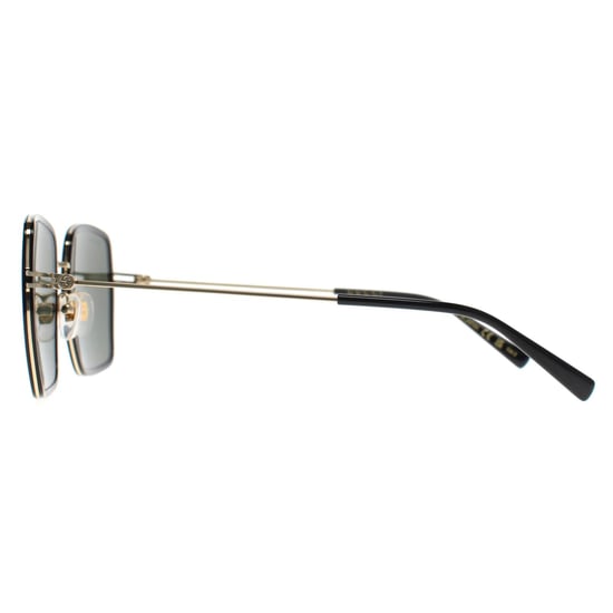 Gucci Square Womens Schwarz Gold Grau GG1848S - Image 3