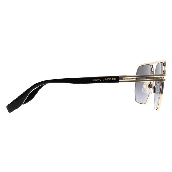 Marc Jacobs Pilotenbrille Unisex Gold Schwarz Dunkelgrau Farbverlauf MARC 584/S - Image 4