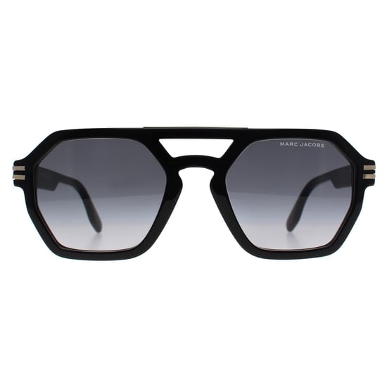 Marc Jacobs Runde Herren Schwarz Dunkel Grau Gradient MARC 587/S - Image 1
