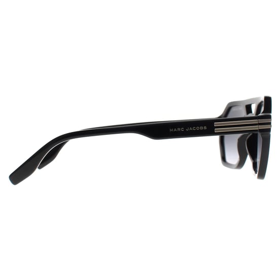 Marc Jacobs Runde Herren Schwarz Dunkel Grau Gradient MARC 587/S - Image 4