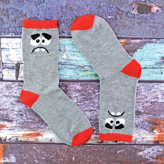 6er-Pack Jungen Funkelnde Muster Neuheit Crew-Socken - Image 3