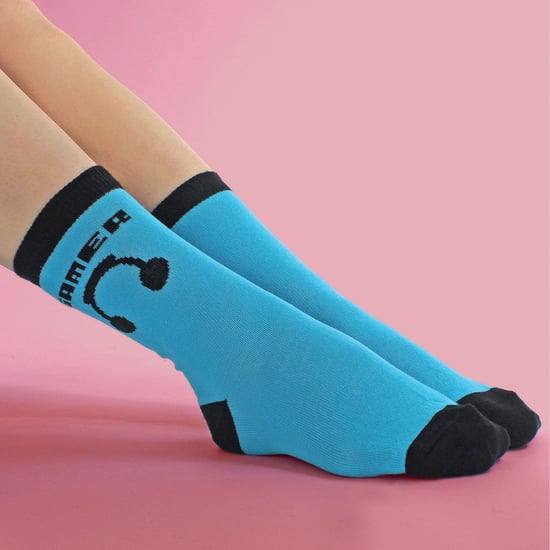3 Pack Kinder Gaming Socken | Socken Snob | Fun Design Neuheit lustige Video Gaming Socken für Jungen & Mädchen - rot / blau / gelb - Image 4