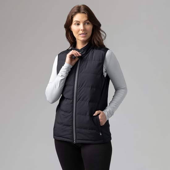Winter-Isolierte Damen Hybrid-Weste | Fleecegefüttertes Ärmelloses Gilet - Image 4