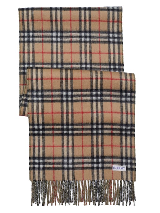 Burberry Kaschmir Wendeschal grün - Image 2