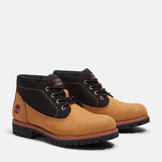 Timberland Mid Lace Chukka Workwear II Herren Stiefel Aus Gelbem Leder - Image 1