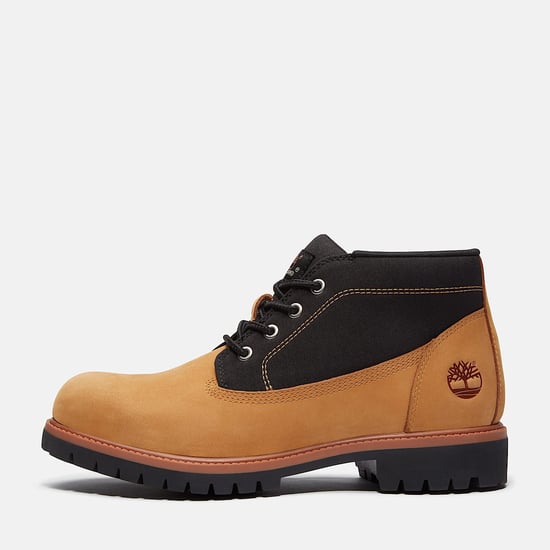 Timberland Mid Lace Chukka Workwear II Herren Stiefel Aus Gelbem Leder - Image 3