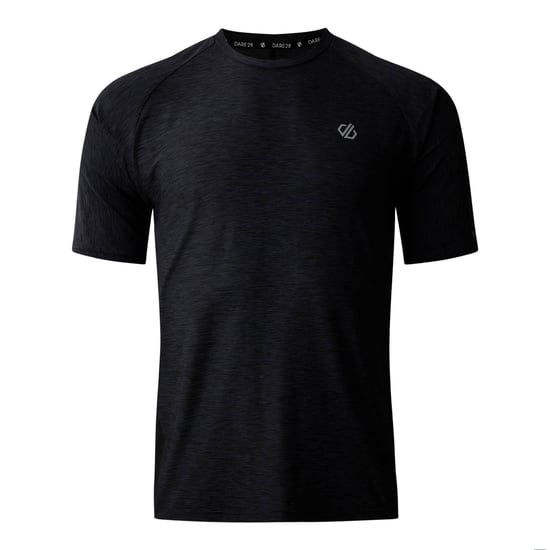 Dare 2B - "Power Up" T-Shirt für Herren (Schwarz Mergel) - Image 1