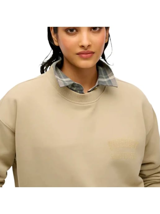 Superdry Damen-College-Sweatshirt (locker) - Image 2
