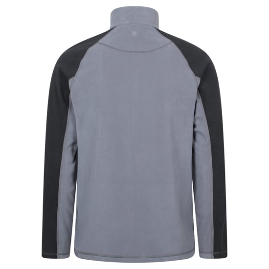 Mountain Warehouse - "Ashbourne" Fleecejacke Durchgehender Reißverschluss für Herren (Dunkelgrau) - Image 2