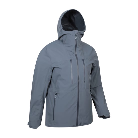 Mountain Warehouse - "Kailash" Jacke, wasserfest 2,5 Lagen für Herren (Dunkelgrau) - Image 3