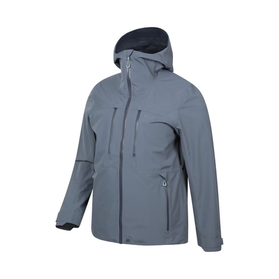 Mountain Warehouse - "Kailash" Jacke, wasserfest 2,5 Lagen für Herren (Dunkelgrau) - Image 4