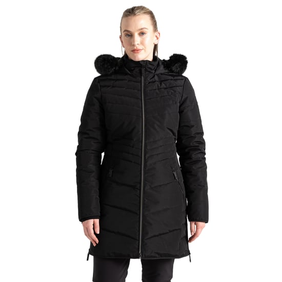 Dare 2B - "Striking IIII" Steppjacke Midi-Länge für Damen (Schwarz) - Image 4
