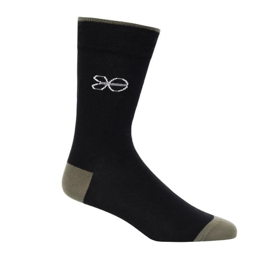 Crosshatch - "Milato" Socken für Herren(5er-Pack) (Oliv) - Image 1