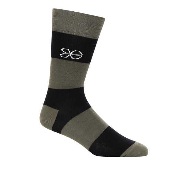 Crosshatch - "Milato" Socken für Herren(5er-Pack) (Oliv) - Image 3