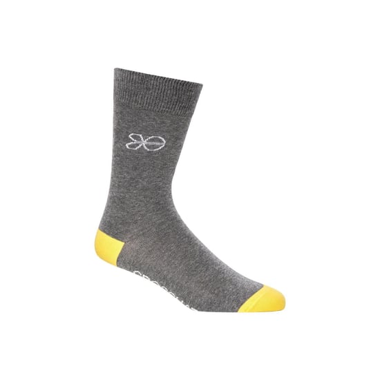 Crosshatch - "Posical" Socken für Herren(5er-Pack) (Grau/Bunt) - Image 3