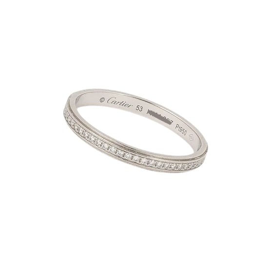 Cartier d’Amour Ring aus Platin - Image 3
