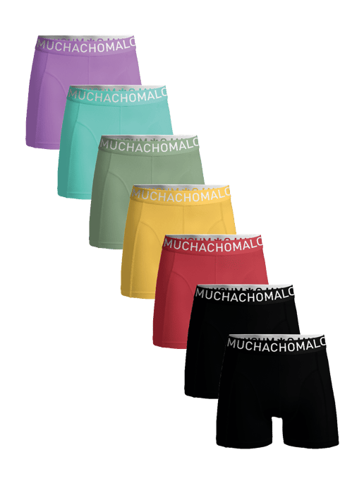 Muchachomalo Herren Boxershorts – 7 Stück – Herren Unterhosen - Image 1