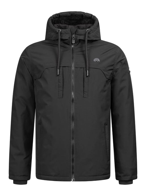 Arctic Seven Herren Winterjacke Schwarz - Image 3