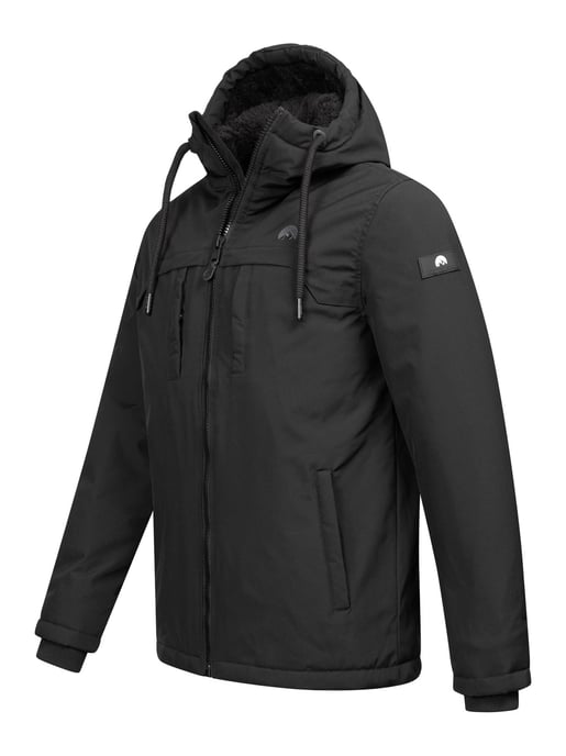 Arctic Seven Herren Winterjacke Schwarz - Image 4