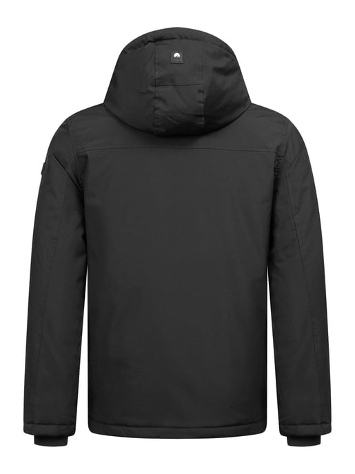Arctic Seven Herren Winterjacke Schwarz - Image 5