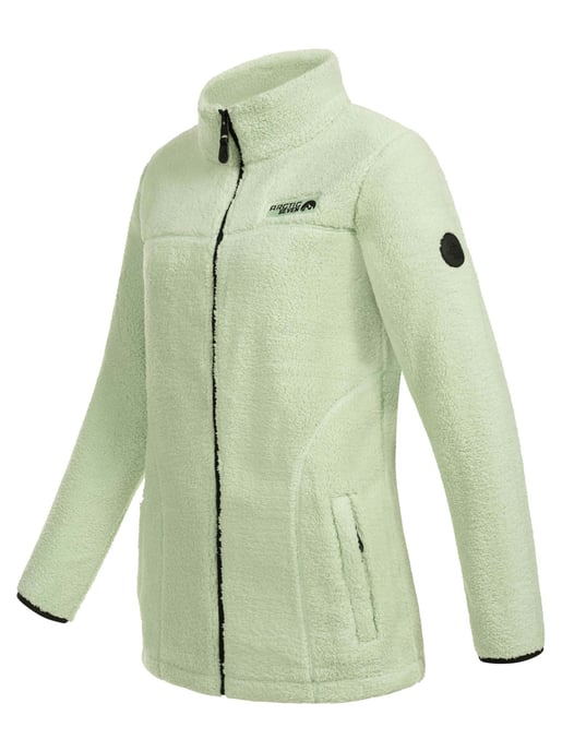Arctic Seven Damen Sherpa Fleecejacke – Wärmende Outdoorjacke mit Zipper – Dusty Mint - Image 4
