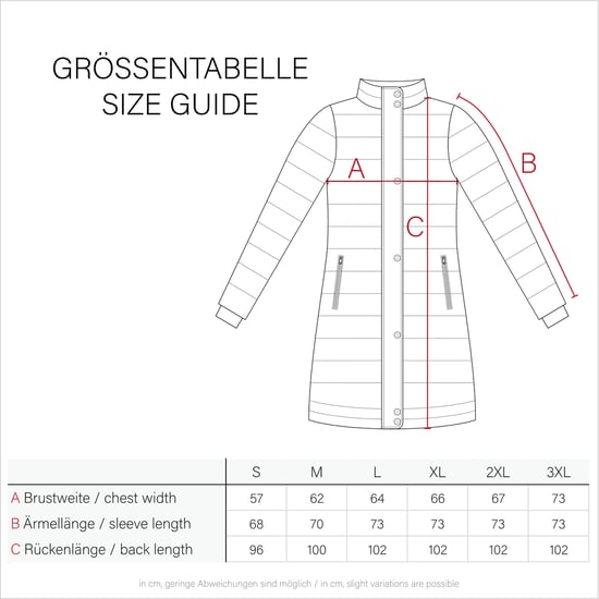 Arctic Seven Herren Winter Parka gesteppt Schwarz - Image 6