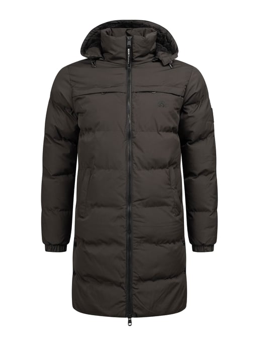 Arctic Seven Herren Winter Parka gesteppt Dunkelgrau - Image 3